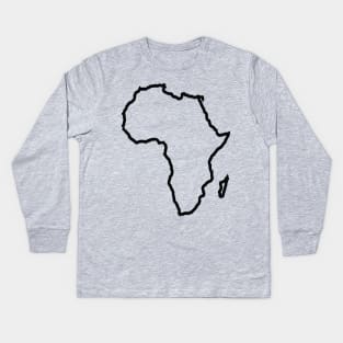Africa Kids Long Sleeve T-Shirt